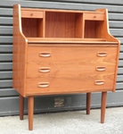 Danish Teak Bureau / Writing Desk