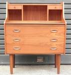 Danish Teak Bureau / Writing Desk