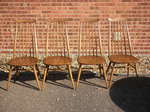 Ercol Drop Leaf Dining Table & 4 Goldsmith Chairs Model 369