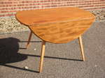 Ercol Drop Leaf Dining Table & 4 Goldsmith Chairs Model 369
