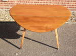 Ercol Drop Leaf Dining Table & 4 Goldsmith Chairs Model 369