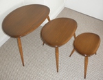 Nest of Ercol ‘Pebble’ Coffee Tables