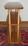 Ercol Trolley Book Case / Low Room Divider / Shelf Unit
