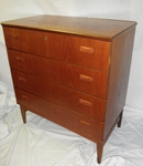 Teak Chest of Drawers (four drawers)