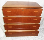 Teak Chest of Drawers (four drawers)