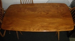Ercol Plank Table - Natural Finish