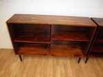 1960s Danish Rosewo1960s Pair of Danish Rosewood Bookcases / Display Cabinets