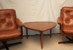 Danish Teak Triangular Occasional Table (Guitar Pick or Plectrum style)