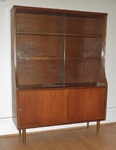 Newbridge Teak Bookcase / Display Cabinet 