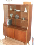 Newbridge Teak Bookcase / Display Cabinet 
