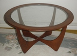 1960s G Plan (E Gomme Ltd) Circular Teak Coffee Table - Model 8040