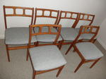 Set of 6 Danish Teak Dining Chairs – Uldum  / Johannes Andersen