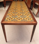 1960s Danish Rosewood & Tiled Coffee Table - H W Klein