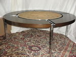 1960s Ryesberg Circular Coffee Table - Svend Aage Jessen & Sejer Ceramic
