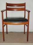 Danish Teak Open Armchair