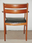 Danish Teak Open Armchair