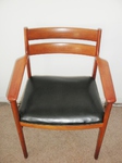 Danish Teak Open Armchair