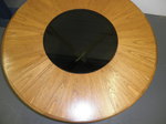 GPlan Teak & Glass Circular Coffee Table