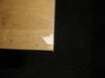 Sycamore & Walnut Desk with Integral Sideboard Cabinet