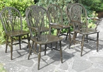 Set of 6 Webber Furniture Croydon Range Wheelback Dining Chairs