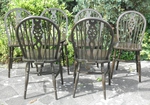 Set of 6 Webber Furniture Croydon Range Wheelback Dining Chairs