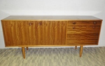 1960s Morris of Glasgow Walnut & Teak Sideboard