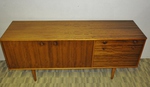 1960s Morris of Glasgow Walnut & Teak Sideboard