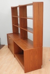 1970s Teak Base Unit with Adjustable Display Shelves