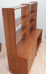 1970s Teak Base Unit with Adjustable Display Shelves