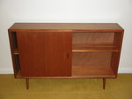 Pair of Herbert E Gibb –  Half-glazed Teak Display Cabinets /Bookcases