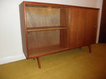 Pair of Herbert E Gibb –  Half-glazed Teak Display Cabinets /Bookcases