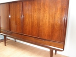 1960s Omann Jun Danish Rosewood Highboard Cabinet Model No.13