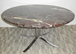 Sigurd Resell / Vatne Mobler Marble & Chrome Falcon Coffee Table