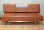 Rolf Benz DONO Tan Leather Sofa