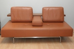 Rolf Benz DONO Tan Leather Sofa