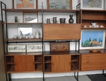 1960s Teak Wall Unit System Interflex, UK