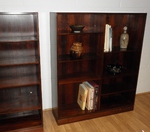 Pair of 1960s Danish Rosewood Bookcases by H.P. Hansen