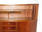 1960s Danish Walnut Highboard / High Sideboard