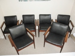 Set of 6 Finn Juhl Diplomat Chairs by CADO