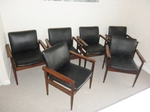 Set of 6 Finn Juhl Diplomat Chairs by CADO