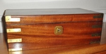 George III Mahogany Writing Slope