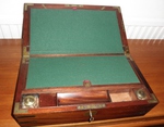 George III Mahogany Writing Slope
