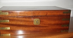 George III Mahogany Writing Slope