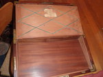 George III Mahogany Writing Slope