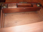 George III Mahogany Writing Slope