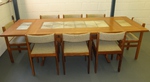 Gangso & Poul Poulsen Table & 8 Chairs 
