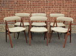 Set of 6 - TH. Harlev Model 205 Chairs for Farstrup Stolefabrik