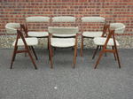 Set of 6 - TH. Harlev Model 205 Chairs for Farstrup Stolefabrik