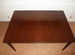 Danish Mahogany Large Extending Table by Cado