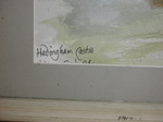 Hedingham Castle Keep - Watercolour by Richard Caink 